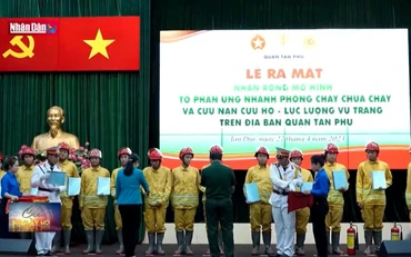 Nhân rộng tổ phản ứng nhanh lực lượng vũ trang phòng cháy chữa cháy