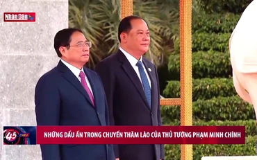 Những dấu ấn trong chuyến thăm Lào của Thủ tướng Phạm Minh Chính