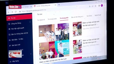 “Số hóa” công tác Đảng qua sổ tay Đảng viên điện tử