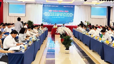 Toàn cảnh buổi hội thảo.