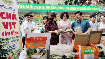 Hà Nội là địa phương có số lượng sản phẩm OCOP dẫn đầu cả nước.