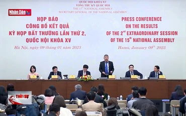 Họp báo công bố kết quả Kỳ họp bất thường lần thứ 2