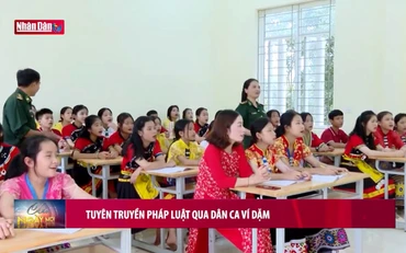 Tuyên truyền pháp luật qua dân ca ví dặm