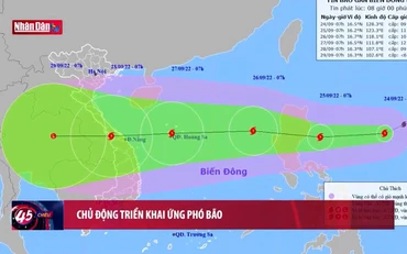 Chủ động triển khai ứng phó bão Noru