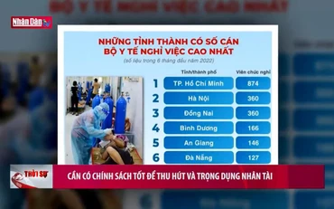 Cần có chính sách tốt để thu hút và trọng dụng nhân tài