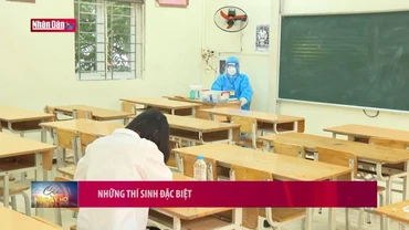 Những thí sinh đặc biệt thi tốt nghiệp Trung học phổ thông