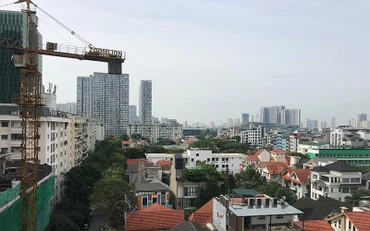 Dự án phát triển nhà ở tại Hà Nội. (Ảnh: Ngọc Anh)