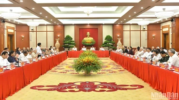 Tổng Bí thư, Chủ tịch nước Tô Lâm gặp mặt các đồng chí lãnh đạo, nguyên lãnh đạo Đảng, Nhà nước 