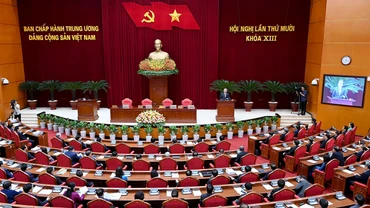 Bế mạc Hội nghị Trung ương 10 khóa XIII