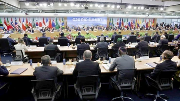 Toàn cảnh Hội nghị thượng đỉnh G20 diễn ra tại Brazil. (Ảnh REUTERS)