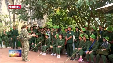 Trải nghiệm chương trình du lịch “Hành quân theo bước chân anh”
