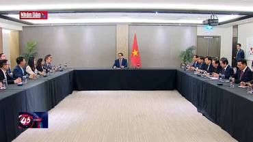 Thủ tướng làm việc với giới khoa học, doanh nhân New Zealand