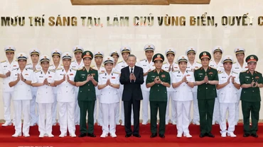 Chủ tịch nước thăm và làm việc với Quân chủng Hải quân