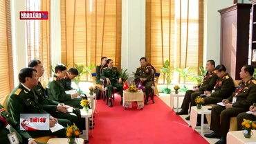 Gặp gỡ song phương giữa Bộ Quốc phòng Việt Nam, Lào và Campuchia