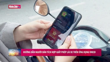 Hướng dẫn người dân tích hợp Giấy phép lái xe trên ứng dụng VNeID