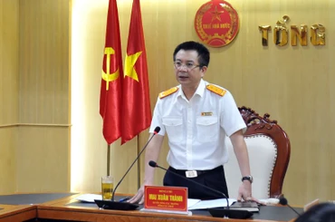 Quyền Tổng cục trưởng Mai Xuân Thành phát biểu chỉ đạo hội nghị