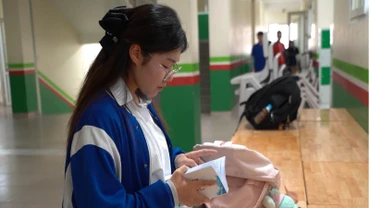 Học sinh lớp 9 chạy nước rút cho kỳ thi vào lớp 10 sắp tới.