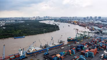 Một góc Thành phố Hồ Chí Minh. (Ảnh: THÀNH ĐẠT)