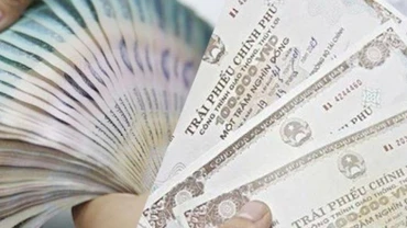 Tính đến hết tháng 4/2025, tổng giá trị huy động trái phiếu Chính phủ đạt 152.867 tỷ đồng.