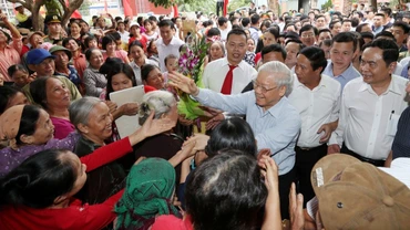 Tổng Bí thư Nguyễn Phú Trọng - Nhà Lãnh đạo lỗi lạc, trọn đời vì nước, vì dân