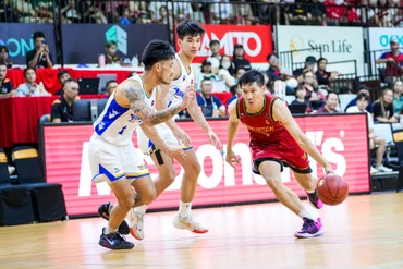 Saigon Heat giành chiến thắng dù thiếu vắng trụ cột Phú Vinh. (Ảnh: VBA)