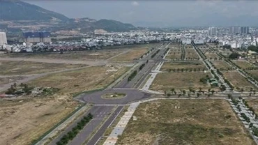 Dự án Khu đô thị thương mại dịch vụ tài chính du lịch Nha Trang của Tập đoàn Phúc Sơn có nhiều sai phạm trong quản lý, sử dụng đất. Ảnh: Báo Lao động