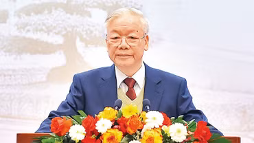 Tổng Bí thư Nguyễn Phú Trọng. (Ảnh THỦY NGUYÊN)