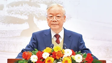 Tổng Bí thư Nguyễn Phú Trọng. (Ảnh THỦY NGUYÊN)