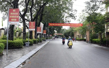 Diện mạo đổi thay ở xã Ninh Mỹ, huyện Hoa Lư, tỉnh Ninh Bình. (Ảnh Hoàng Hiệp)