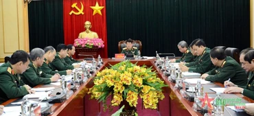 Quang cảnh hội nghị. Ảnh: Báo Quân đội Nhân dân