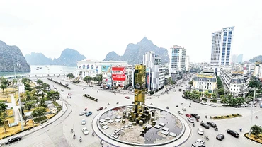 Một góc thành phố Hạ Long, tỉnh Quảng Ninh.