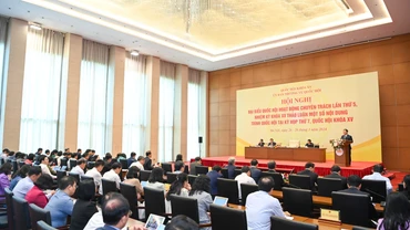 [Ảnh] Khai mạc Hội nghị đại biểu Quốc hội hoạt động chuyên trách lần thứ 5