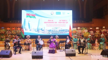 Quang cảnh buổi hòa nhạc.