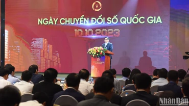 Thủ tướng Phạm Minh Chính phát biểu chỉ đạo sự kiện.