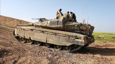 Binh sĩ Israel được triển khai tại khu vực miền nam, giáp giới với Dải Gaza. (Ảnh:THX/TTXVN)