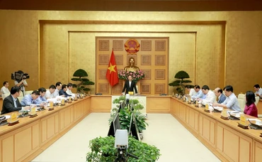 Quang cảnh buổi làm việc. Ảnh: VGP