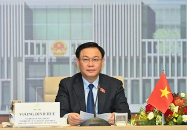 Chủ tịch Quốc hội Vương Đình Huệ.