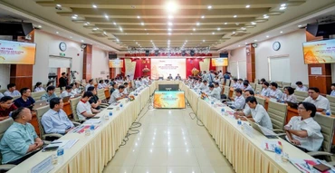 Toàn cảnh Hội thảo Đáp ứng điện mùa nắng nóng - thách thức và giải pháp.