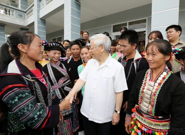 Bản Bo vươn lên từ lời động viên của Tổng Bí thư Nguyễn Phú Trọng