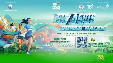 Với mỗi 5km mà các Vận động viên hoàn thành, TTC AgriS sẽ trồng 1 cây xanh ở các khu vực vùng nguyên liệu trên địa bàn nhằm lan tỏa thông điệp “Run Together - Run For Green” tại giải chạy lần này