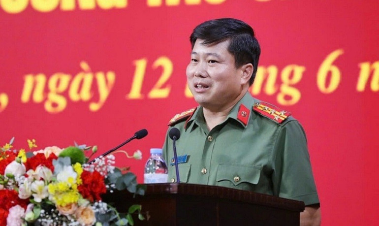 Đại tá Vũ Văn Đấu vừa được Bộ trưởng Công an điều động giữ chức vụ Giám đốc Công an tỉnh Điện Biên. img-5659.jpg