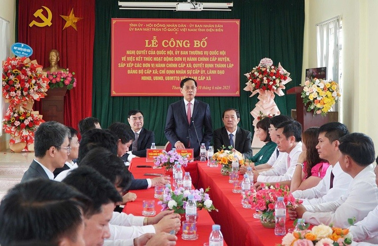 Phó Thủ tướng Chính phủ Bùi Thanh Sơn phát biểu tại buổi làm việc tại xã Thanh An. img-6105.jpg