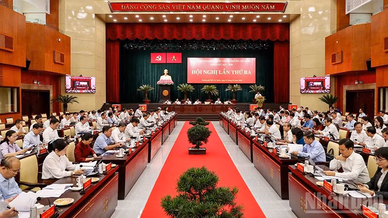 Quang cảnh hội nghị. (Ảnh: LINH BẢO)