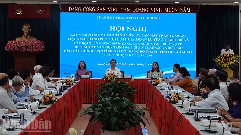 Quang cảnh hội nghị. (Ảnh: Linh Bảo)