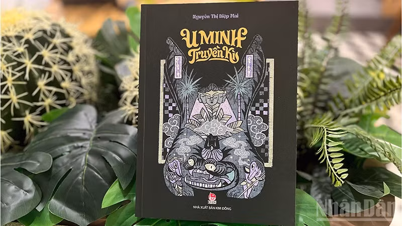 Bìa tác phẩm "U Minh truyền kỳ". (Ảnh: Mạnh Hảo)