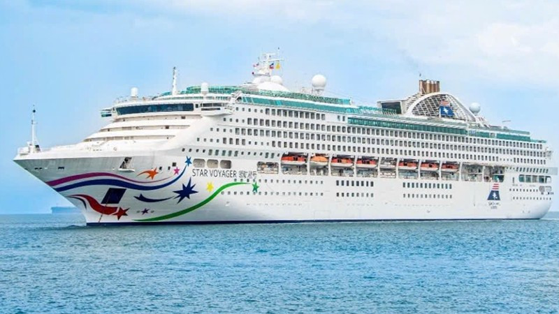 Tàu du lịch Star Voyager. (Ảnh: Ban tổ chức)