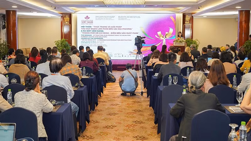 Quang cảnh buổi hội thảo và ra mắt cẩm nang. (Ảnh: Ban tổ chức).