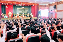 Quang cảnh Đại hội Đảng bộ Khối Doanh nghiệp TP Hải Phòng lần thứ III.