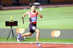 Trần Nhật Hoàng đã ba năm liên tiếp thống trị nội dung chạy 400 m.
