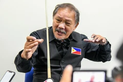 Huyền thoại bi-a Efren Reyes: "Tôi nghĩ mình sẽ chơi bi-a đến năm 80 tuổi". (Ảnh: THÀNH ĐẠT)